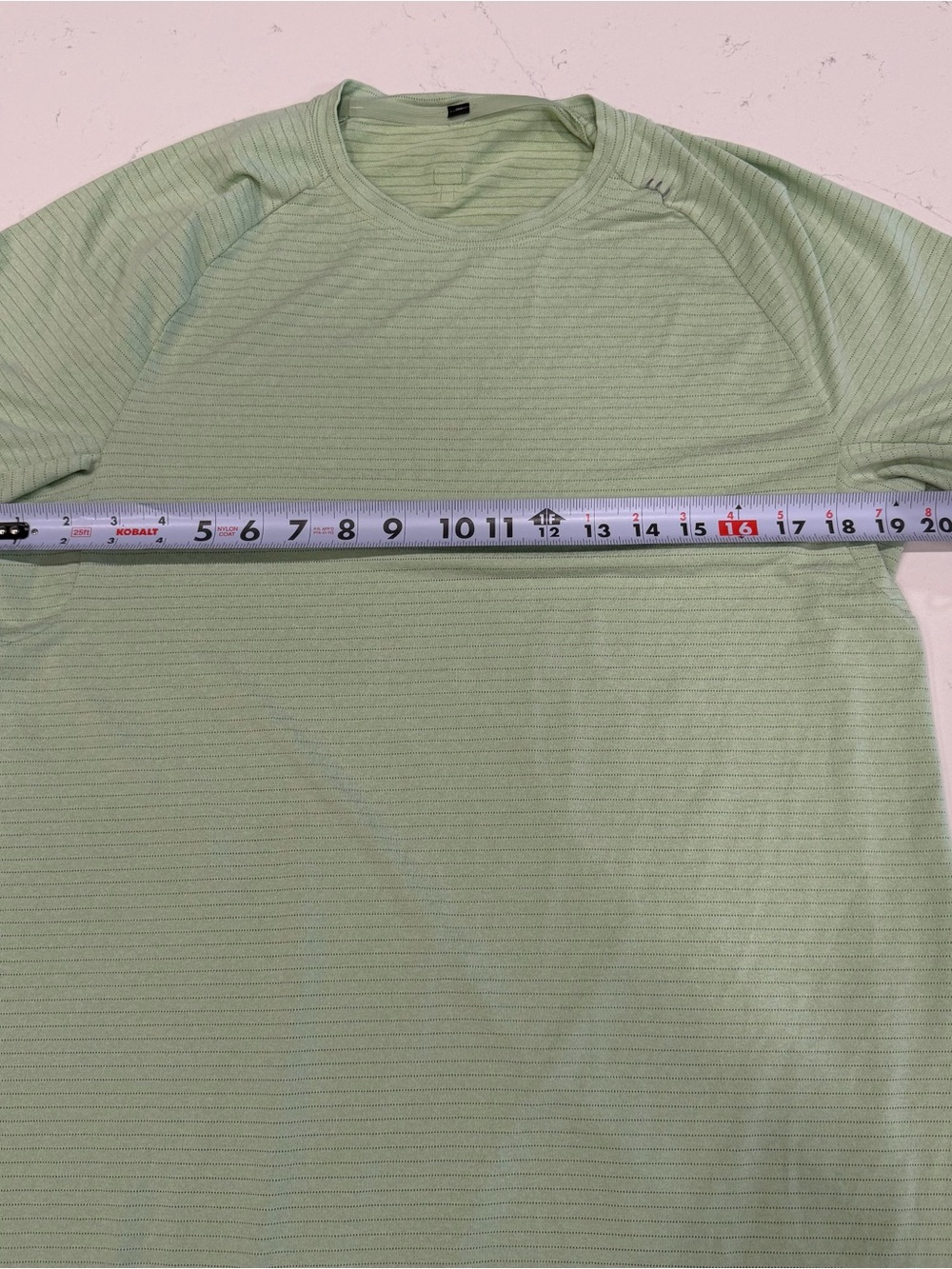 lululemon athletica Men’s Drysense Mint Green Tee - Picture 4 of 5